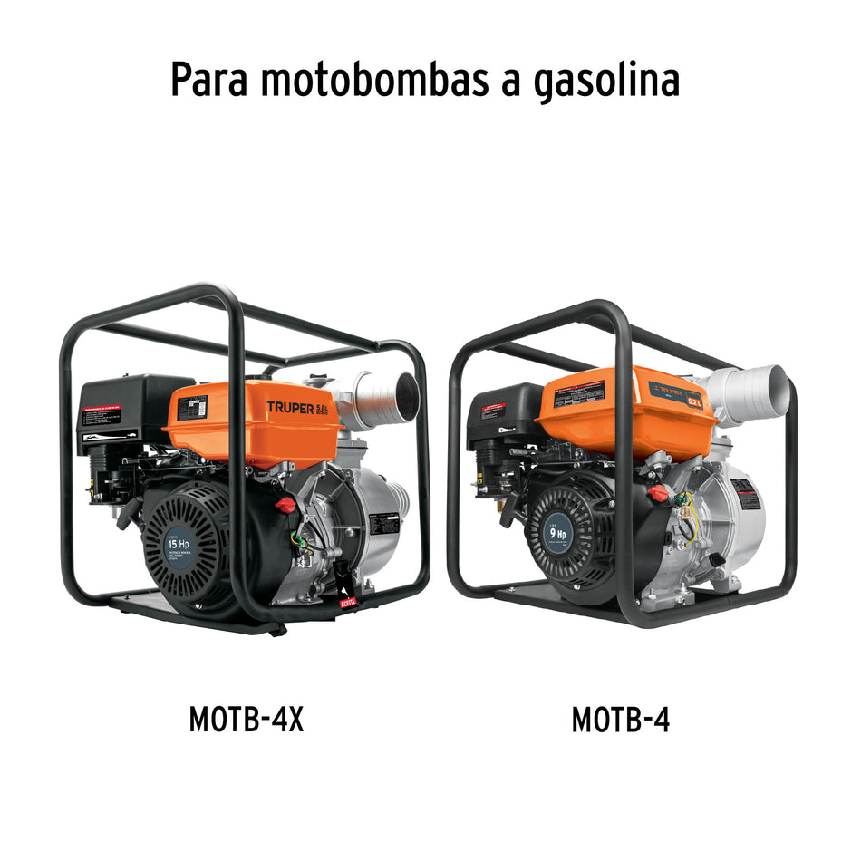 Carburador para motobomba a gasolina MOTB-4, TRUPER, 101879