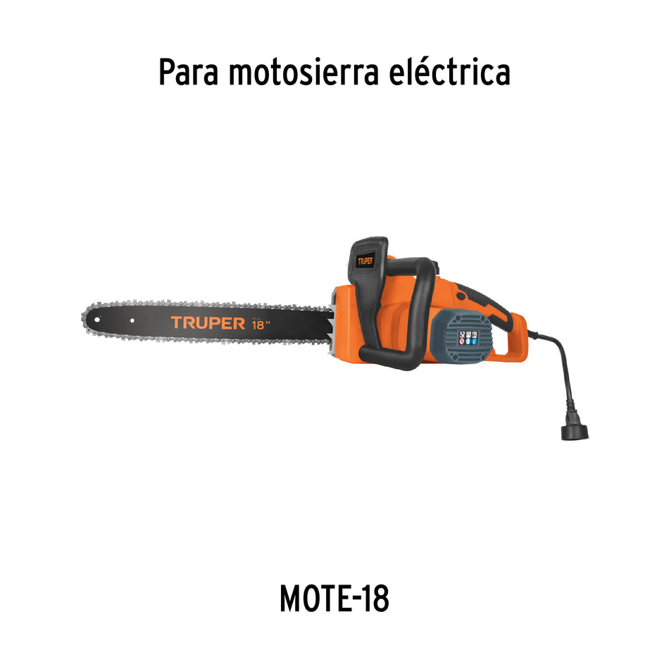Bolsa con 2 carbones de repuesto para MOTE-18, TRUPER, 19609