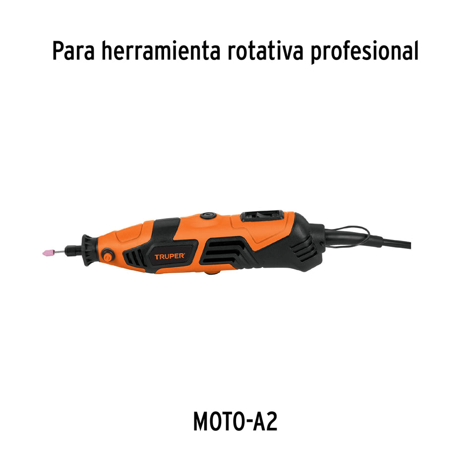Bolsa con 2 carbones de repuesto para MOTO-A2, TRUPER, 18419