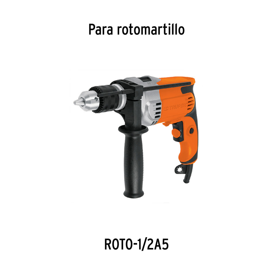 Bolsa con 2 carbones de repuesto para ROTO-1/2A5, TRUPER, 11087