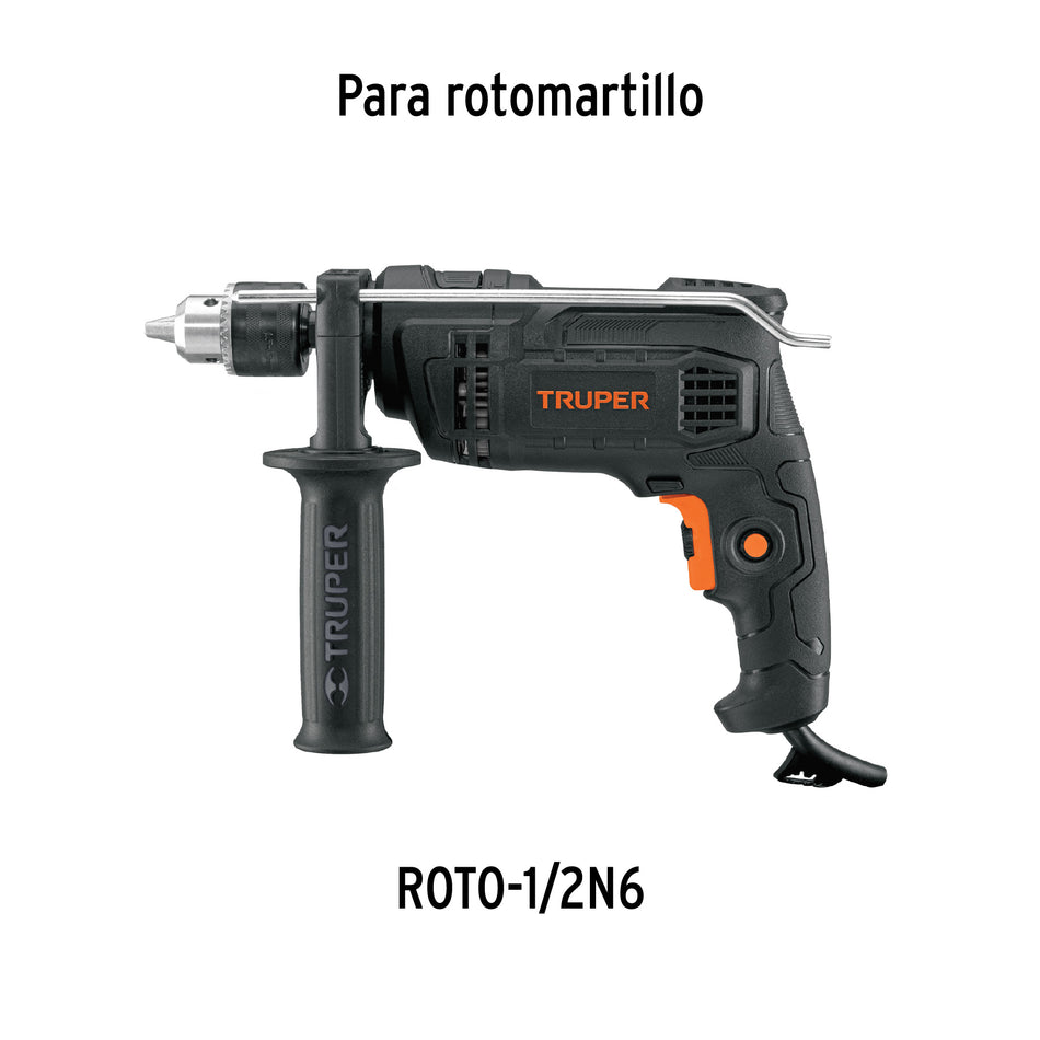 Bolsa con 2 carbones de repuesto para ROTO-1/2N6, TRUPER, 17099
