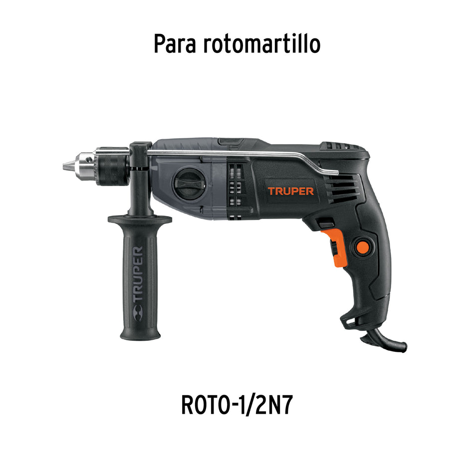 Bolsa con 2 carbones de repuesto para ROTO-1/2N7, TRUPER, 17109