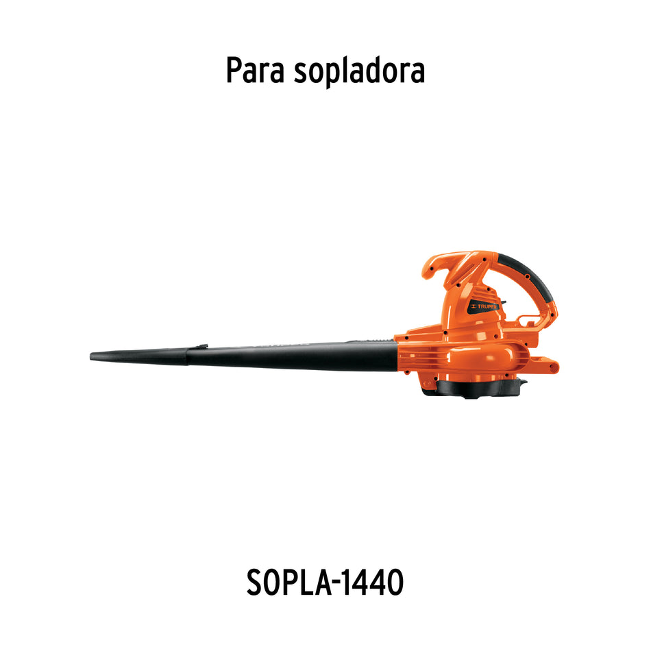 Bolsa con 2 carbones de repuesto para SOPLA-1440, TRUPER, 17987