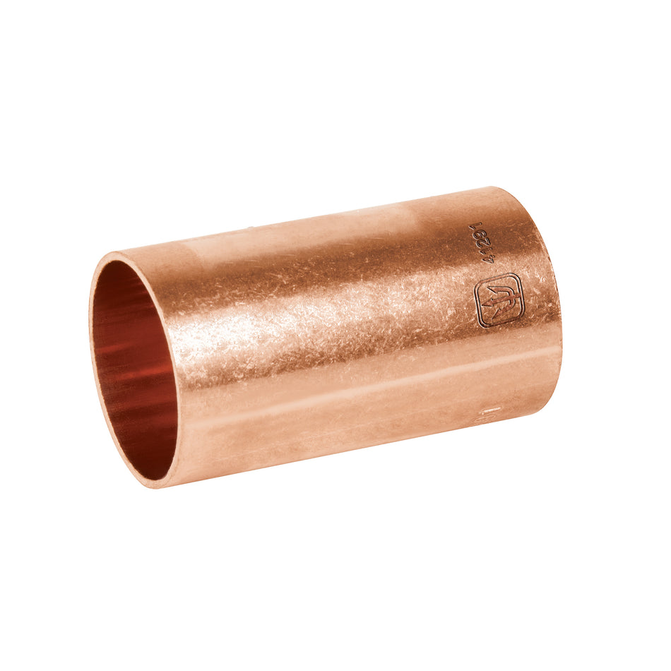 Cople de cobre de 3/4' sin ranura, Foset Caja con 10, 41291