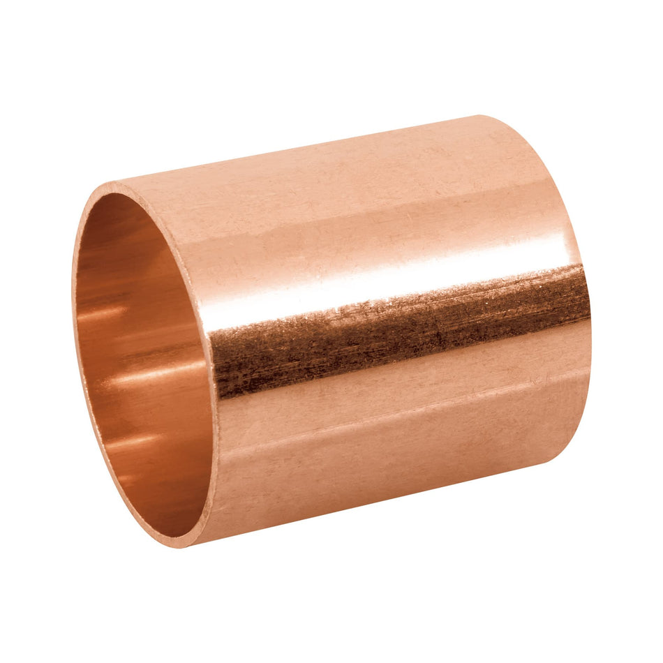 Cople de cobre de 1-1/2' sin ranura, Foset Caja con 2, 48852