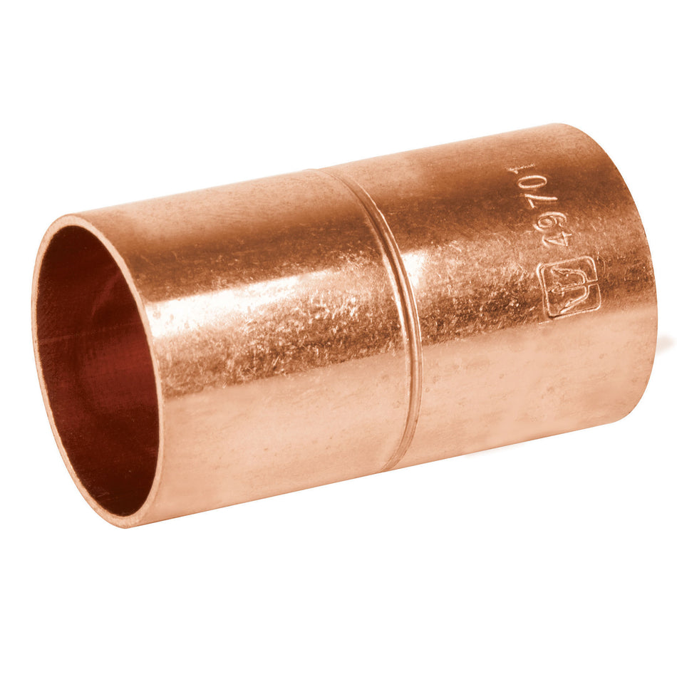 Cople de cobre de 3/4', Foset Caja con 10, 49701