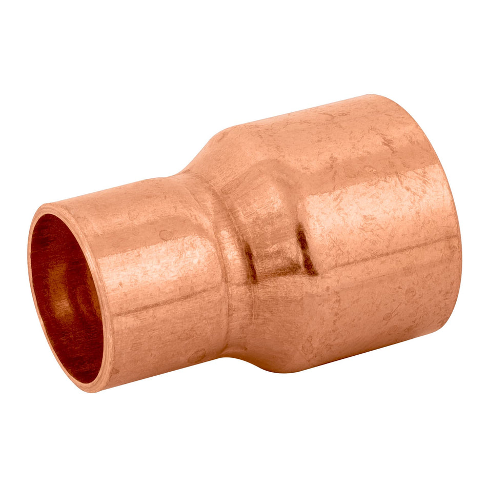 Cople reducción campana cobre 3/4' x 1/2', Foset Caja con 10, 49749