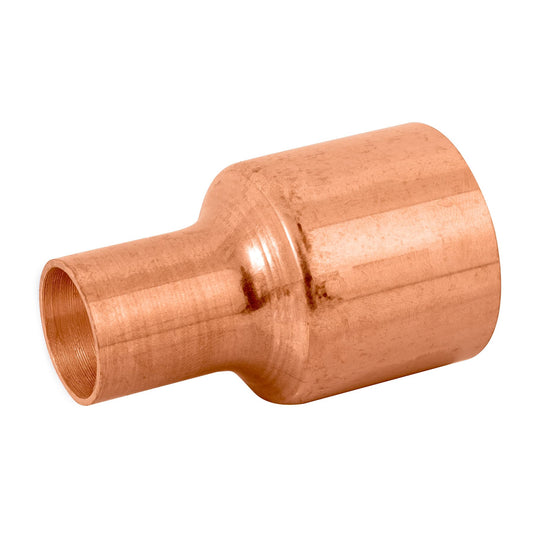 Cople reducción campana cobre 1' x 1/2', Foset Caja con 10, 49750