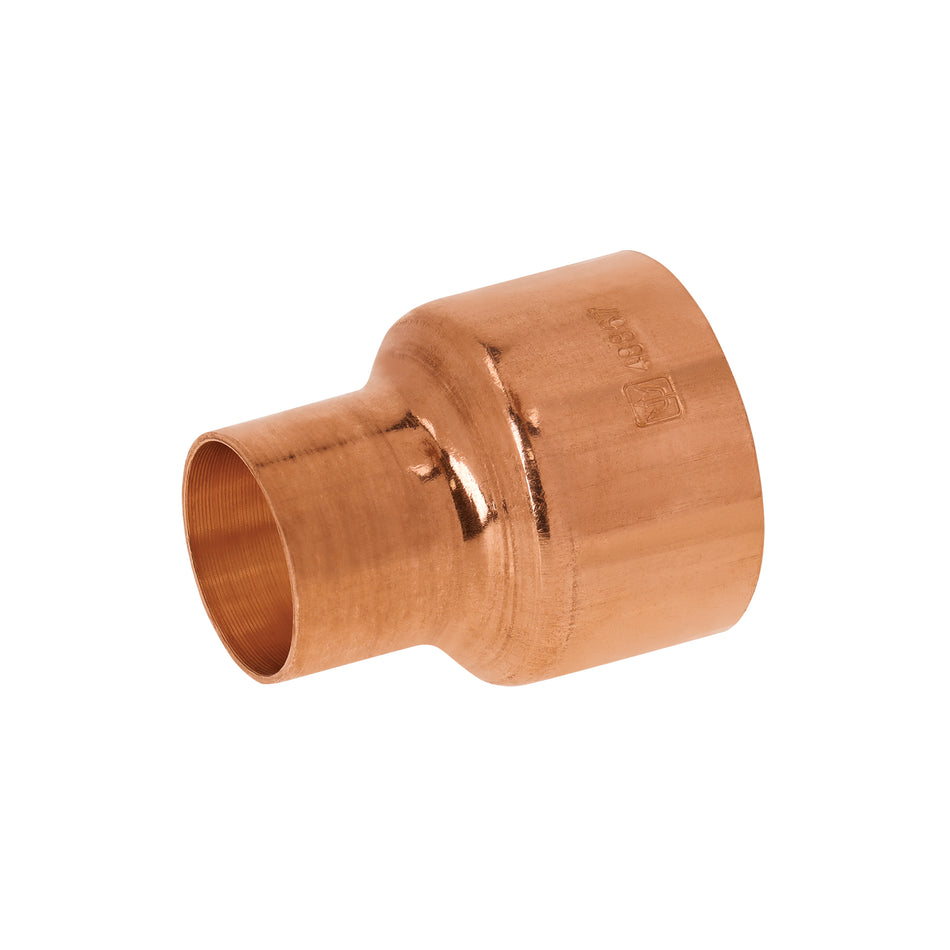 Cople reducción campana cobre 1-1/4'x3/4', Foset Caja con 2, 48867