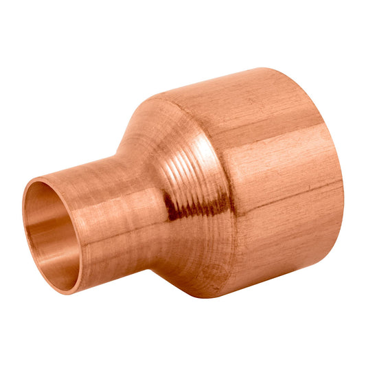 Cople reducción campana cobre 1-1/2' x3/4', Foset Caja con 2, 48870