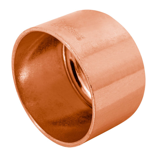 Tapón capa de cobre 1-1/2', Foset Caja con 2, 48855