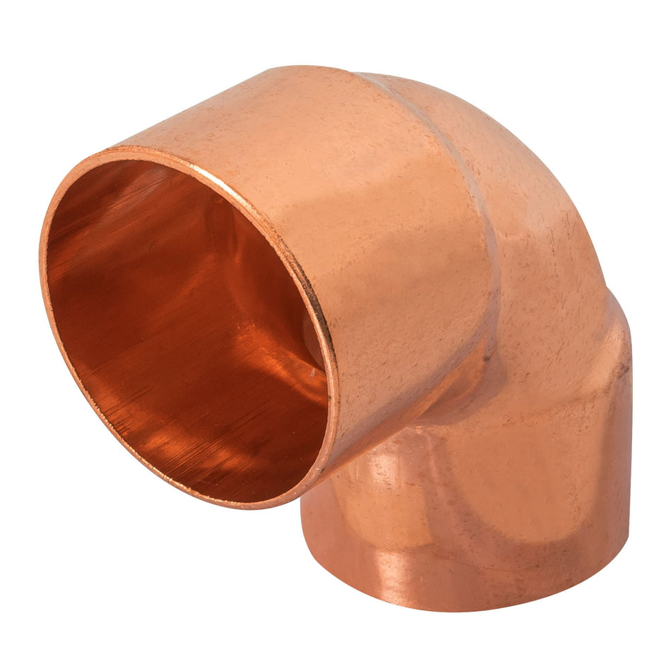 Codo 90° de cobre de 2', Foset Caja con 2, 48859