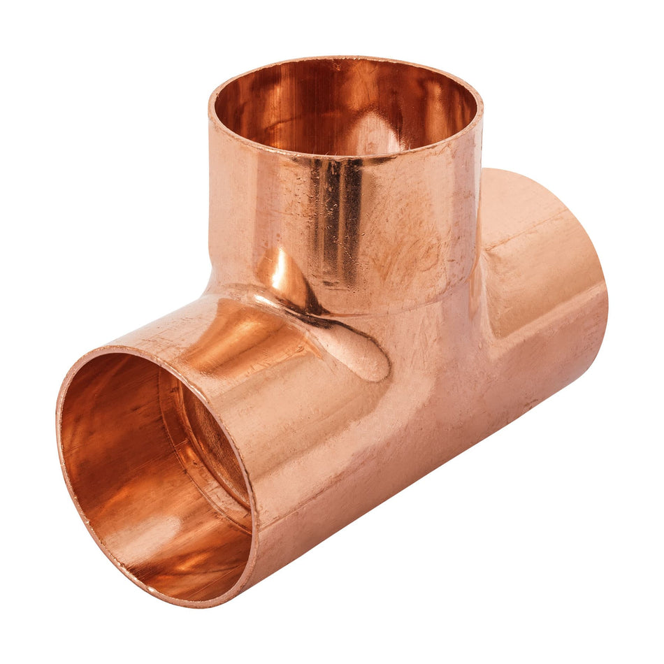 Tee sencilla de cobre 2', Foset, 48865