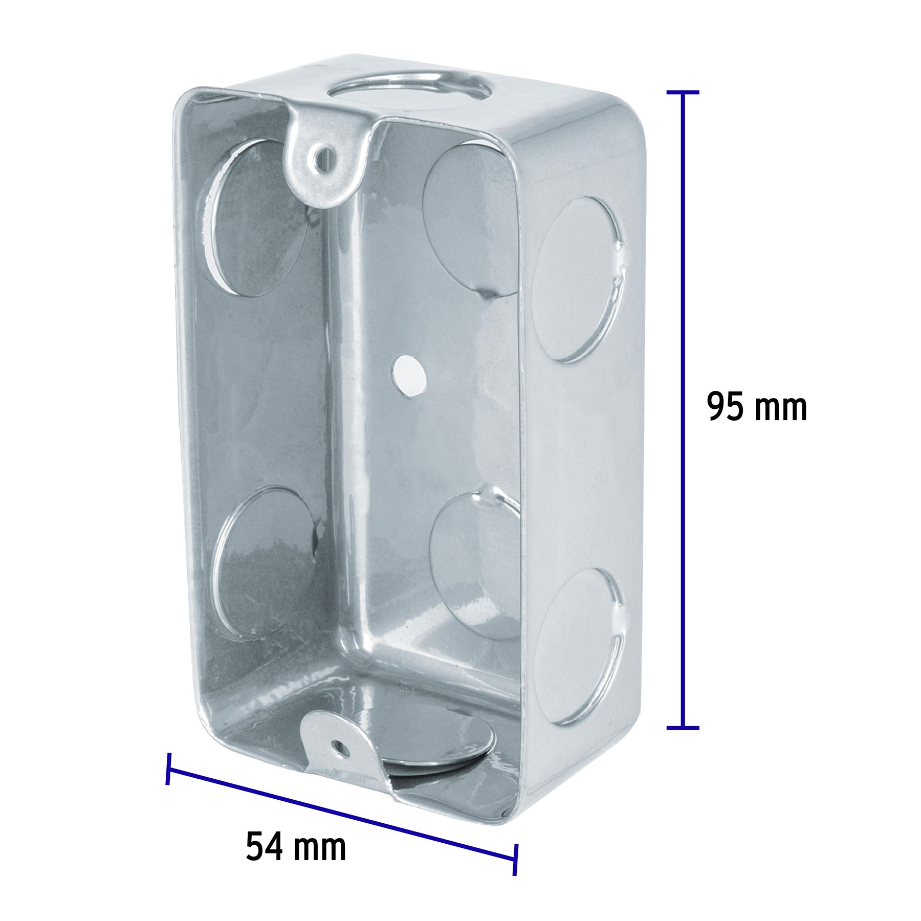 Caja tipo chalupa 2' x 4' económica, Volteck, 45006