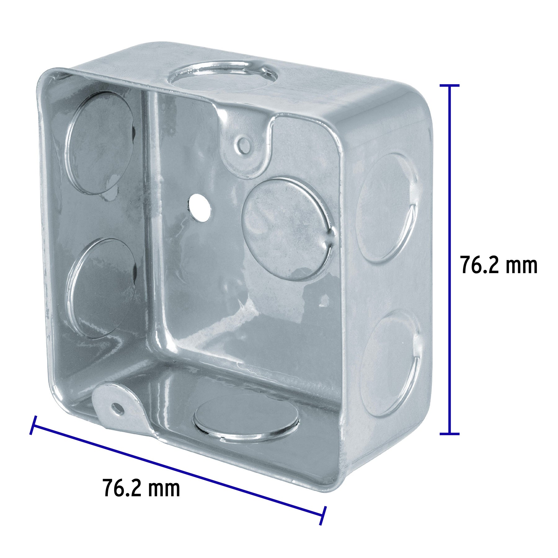 Caja cuadrada 3' x 3' económica, Volteck, 45008