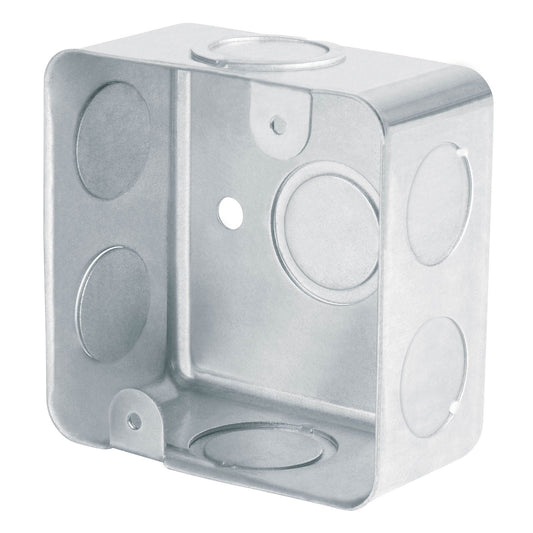 Caja cuadrada 3' x 3' reforzada, Volteck Caja con 12, 49071