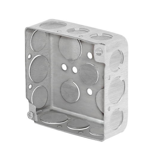 Caja cuadrada 4' x 4' reforzada, Volteck Caja con 12, 46321