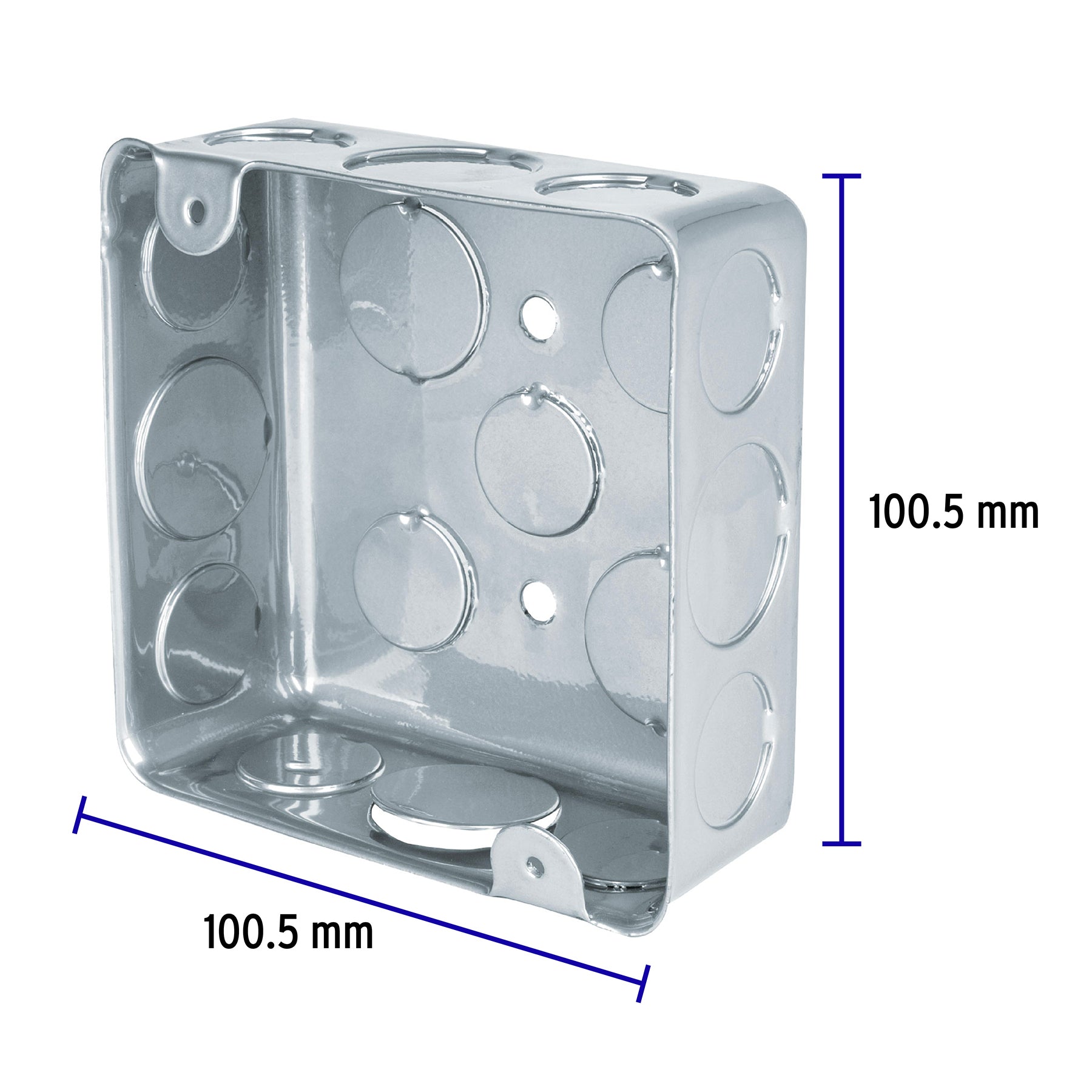 Caja cuadrada 4' x 4' económica, Volteck, 45007