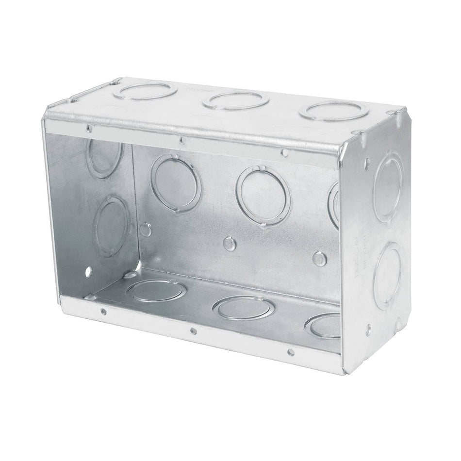 Caja triple 4' x 6' reforzada, Volteck Caja con 4, 47312