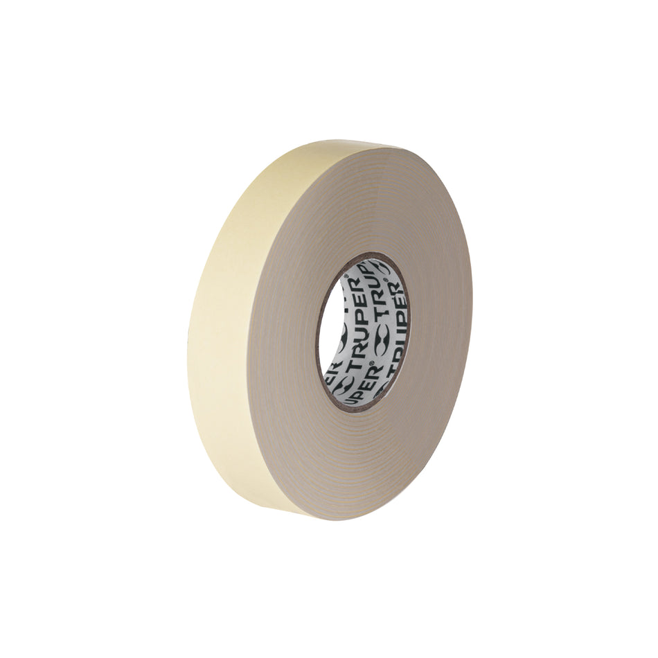 Cinta doble cara de 19 mm x 5 m, Truper Caja con 12, 11725