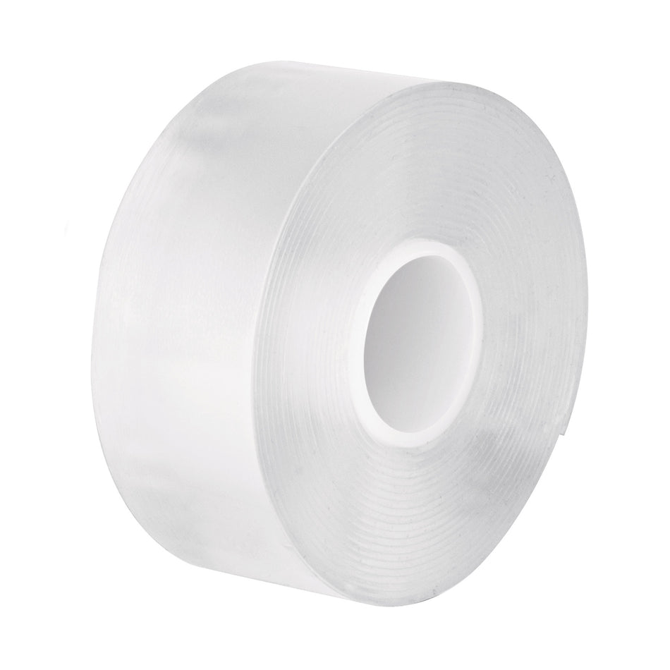 Cinta doble cara reutilizable, transparente 3mx30mm, Truper Caja con 6, 103222