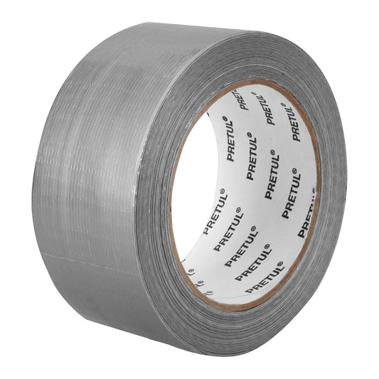 Cinta para ducto 30m x 48mm, espesor 0.16mm, Pretul Caja con 4, 20529