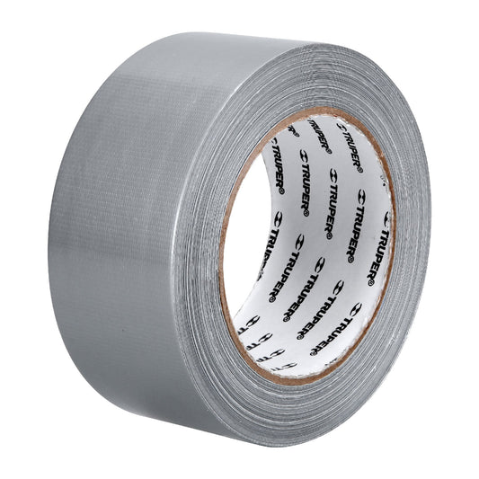 Cinta para ducto 30m x 48mm, espesor 0.19mm, Truper Caja con 4, 12587