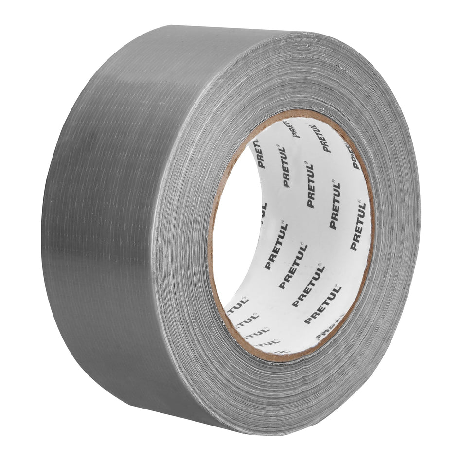 Cinta para ducto 50m x 48mm, espesor 0.16mm, Pretul Caja con 4, 20530