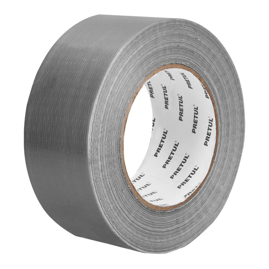 Cinta para ducto 50m x 48mm, espesor 0.16mm, Pretul Caja con 4, 20530