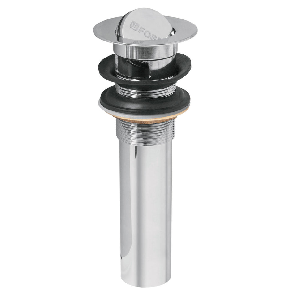 Contra p/lavabo con rebosadero, tipo moneda, cromo, 1-1/4' Caja con 2, 49983