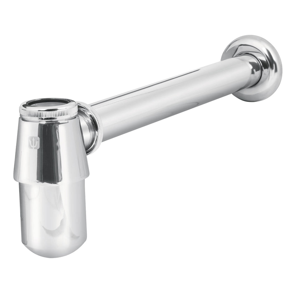 Céspol de bote 1-1/4', sin contra, latón cromo, para lavabo Caja con 2, 49986