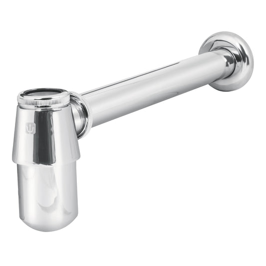 Céspol de bote 1-1/4', sin contra, latón cromo, para lavabo Caja con 2, 49986