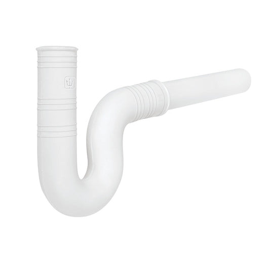 Céspol flexible 1-1/4' de PVC, con extensión, para lavabo Caja con 5, 49947