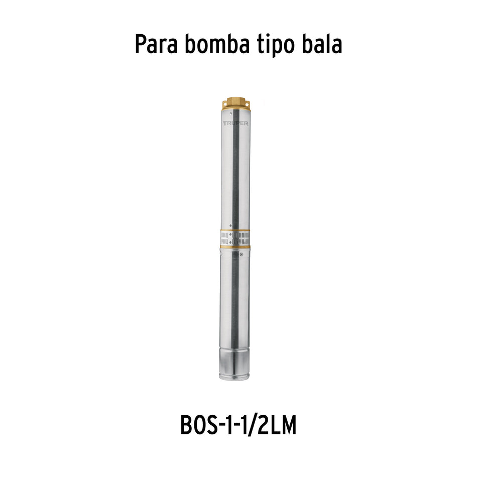 Caja de control para bomba tipo bala 1-1/2 HP, TRUPER, 102708