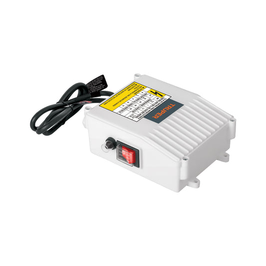 Caja de control p/bomba pozo profundo 1/2 HP, 220V, Truper, 103556