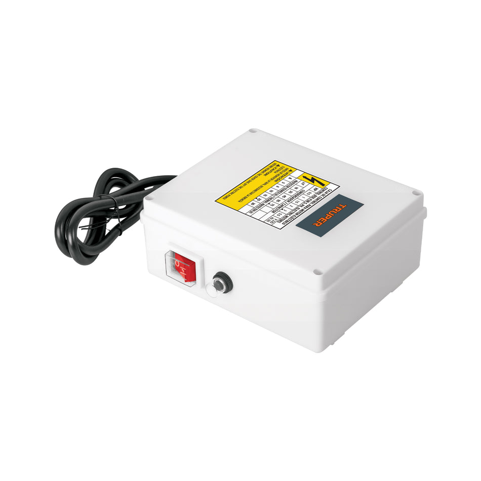 Caja de control p/bomba pozo profundo 3 HP, 220V, Truper, 103571