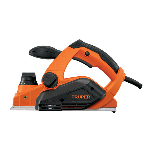 Cepillo eléctrico 3-1/4', 850W, TRUPER PRO, 100502