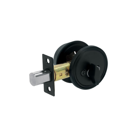 Cerrojo llave-mariposa negro, llave de puntos, Hermex Caja con 3, 49224