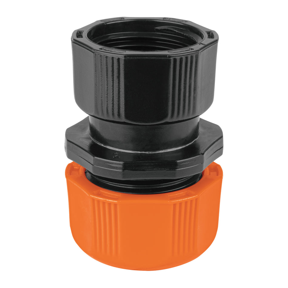 Conector 1/2' hembra de ABS con tuerca de ajuste manual Caja con 12, 102989