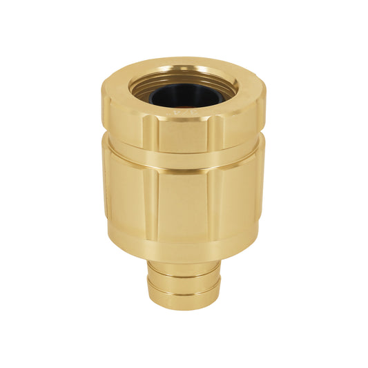 Conector 3/4' hembra robusto de aluminio, Truper Caja con 6, 101165