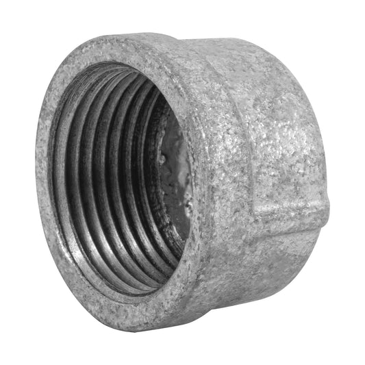 Tapón hembra 1' de acero galvanizado, Foset Caja con 5, 47493