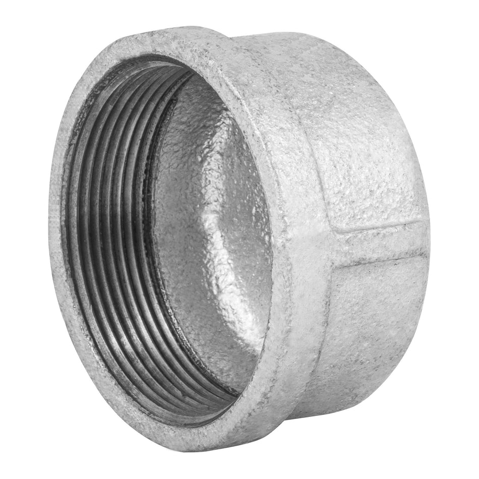 Tapón hembra 2' de acero galvanizado, Foset Caja con 4, 48788