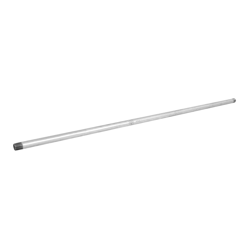 Niple de acero galvanizado 1/2' x 40', Foset Caja con 4, 47525