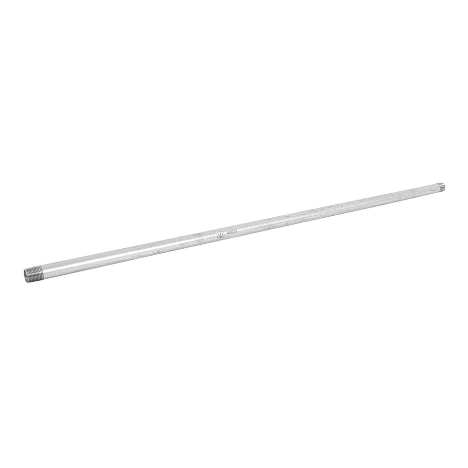 Niple de acero galvanizado 1/2 x 35', Foset Caja con 4, 48823