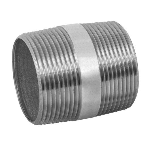 Niple de acero galvanizado 1-1/2 x 2', Foset Caja con 4, 48835