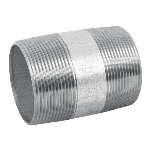 Niple de acero galvanizado 2 x 3', Foset Caja con 4, 48842