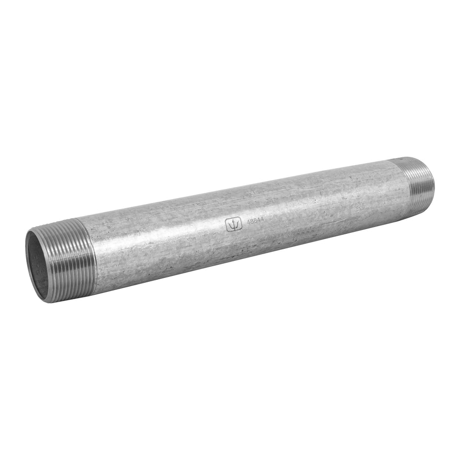 Niple de acero galvanizado 2 x 6', Foset Caja con 4, 48844