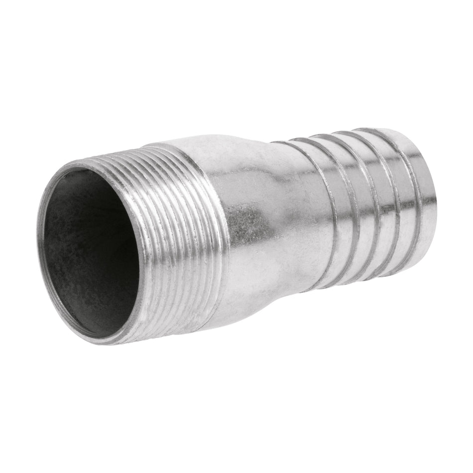 Niple de acero galvanizado 1-1/2' tipo botella, Foset Caja con 4, 48179