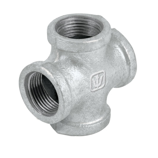 Cruz de acero galvanizado 3/4', Foset Caja con 5, 48744