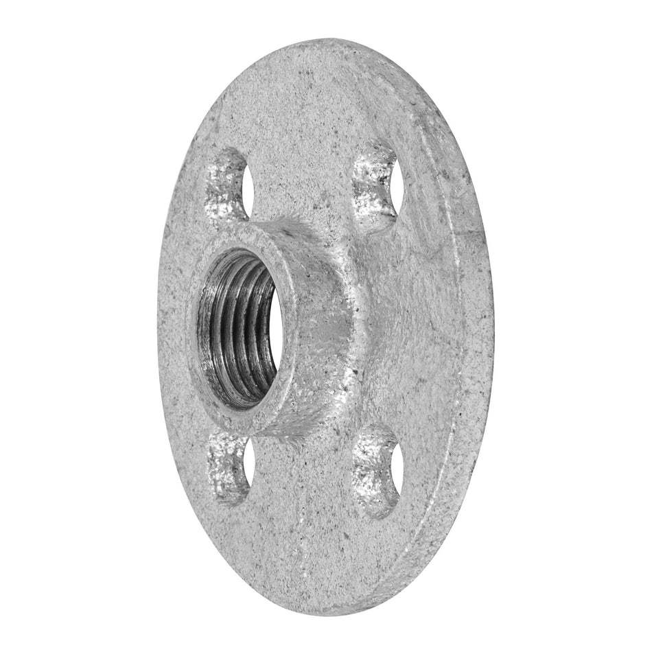 Brida de acero galvanizado de 1/2', Foset Caja con 5, 48737